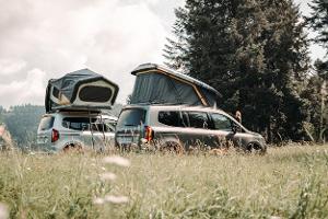 Zwei Micro-Camper auf Kangoo vom Camping-Pro