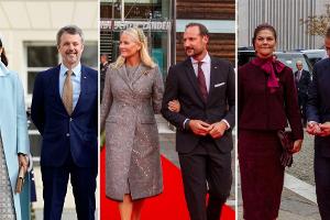 Skandinavische Royals versammeln sich in Berlin