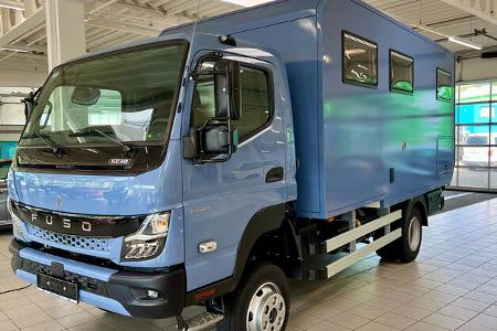 Wilde Expedition-Truck, Vorderansicht
