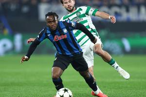 Bergamo beißt sich an Celtic die Zähne aus