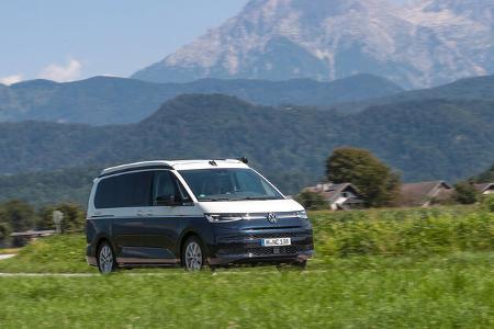 VW California Ocean Campervan Fahreindruck VW California Ocean Campervan Fahreindruck