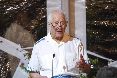 Bei Samoa-Reise: König Charles spricht über Bei Samoa-Reise: König Charles spricht über