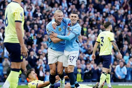 Wieder Haaland: Mehr City-Druck auf Liverpool Wieder Haaland: Mehr City-Druck auf Liverpool