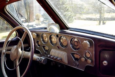 Cord 812, Cockpit, Lenkrad