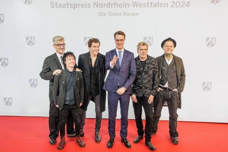 Die Toten Hosen wurden mit dem NRW-Staatspreis ausgezeichnet Die Toten Hosen wurden mit dem NRW-Staatspreis ausgezeichnet