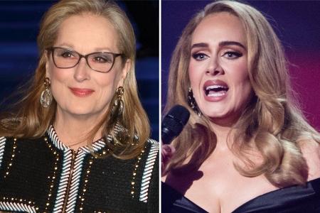 Adele: Besonderes Outfit für ihren Star-Gast Meryl Streep Adele: Besonderes Outfit für ihren Star-Gast Meryl Streep