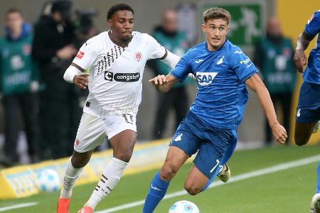 Dank Afolayan und Albers: St. Pauli überholt Hoffenheim Dank Afolayan und Albers: St. Pauli überholt Hoffenheim