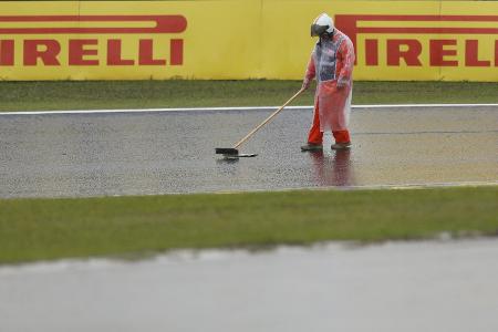 Formel 1: Qualifying in Sao Paulo fällt ins Wasser Formel 1: Qualifying in Sao Paulo fällt ins Wasser