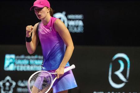 WTA Finals: Auch Swiatek gewinnt zum Auftakt