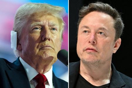 Elon Musk feiert Wahlnacht mit Donald Trump in Florida Elon Musk feiert Wahlnacht mit Donald Trump in Florida