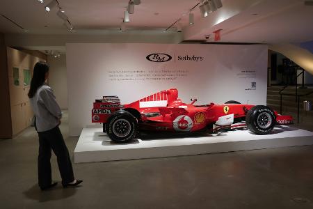 Letzter Ferrari von Schumacher wird versteigert Letzter Ferrari von Schumacher wird versteigert