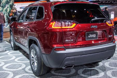 NAIAS 2018 Detroit Impressionen Auspuff Blende