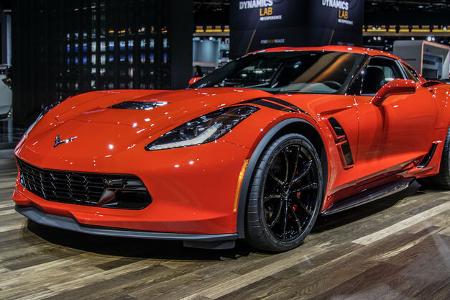 NAIAS 2018 Detroit Impressionen Auspuff Blende