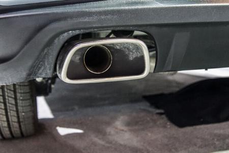 NAIAS 2018 Detroit Impressionen Auspuff Blende
