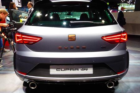 Seat Leon Cupra R - Auspuff - IAA Frankfurt 2017
