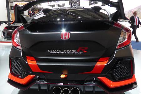 Honda Civic Type R - Auspuff - IAA Frankfurt 2017
