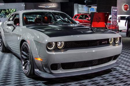 NAIAS 2018 Detroit Impressionen Auspuff Blende