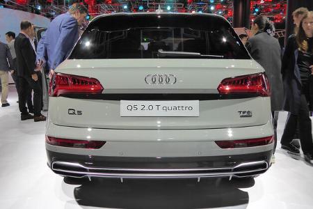 Audi Q5 - Auspuff - IAA Frankfurt 2017