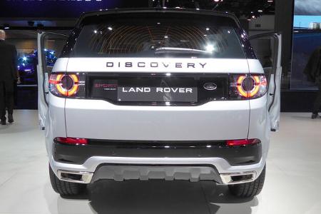 Land Rover Discovery Sport - Auspuff - IAA Frankfurt 2017