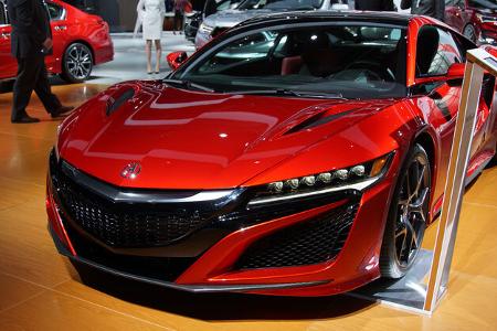 NAIAS 2018 Detroit Impressionen Auspuff Blende