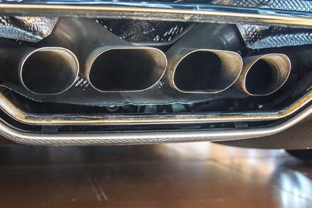 NAIAS 2018 Detroit Impressionen Auspuff Blende