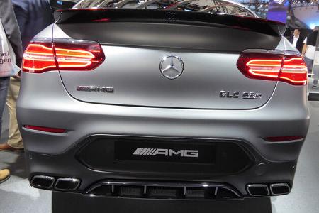 Mercedes GLC AMG 63S - Auspuff - IAA Frankfurt 2017
