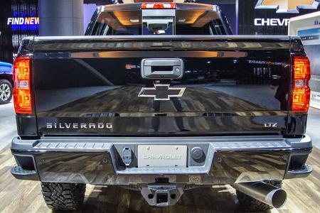 NAIAS 2018 Detroit Impressionen Auspuff Blende