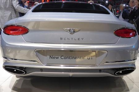 Bentley Continental GT - Auspuff - IAA Frankfurt 2017