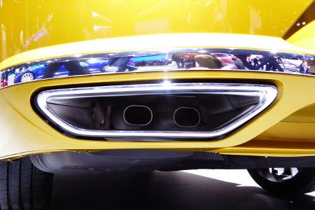 VW Arteon - Auspuff - IAA Frankfurt 2017