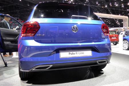 VW Polo - Auspuff - IAA Frankfurt 2017