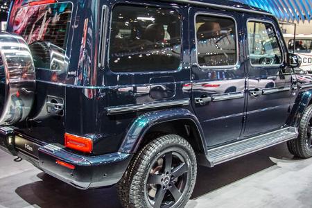 NAIAS 2018 Detroit Impressionen Auspuff Blende