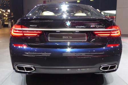BMW 7er - Auspuff - IAA Frankfurt 2017