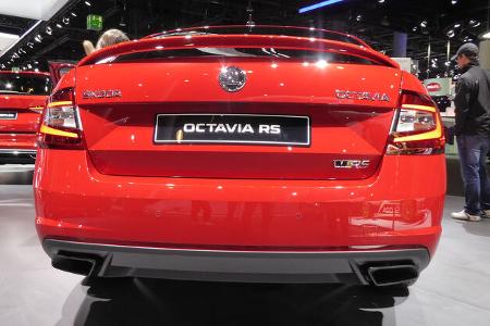 Skoda Octavia RS - Auspuff - IAA Frankfurt 2017