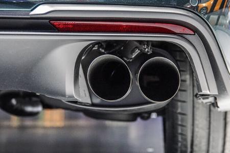NAIAS 2018 Detroit Impressionen Auspuff Blende
