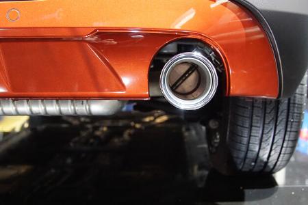 NAIAS 2018 Detroit Impressionen Auspuff Blende