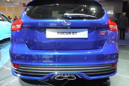 Ford Focus ST - Auspuff - IAA Frankfurt 2017