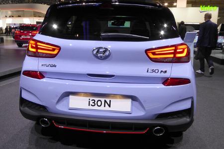 Hyundai i30 N - Auspuff - IAA Frankfurt 2017