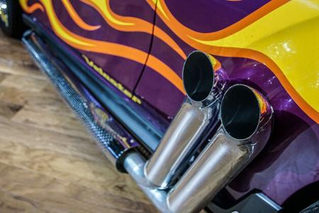 NAIAS 2018 Detroit Impressionen Auspuff Blende