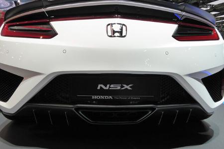 Honda NSX - Auspuff - IAA Frankfurt 2017