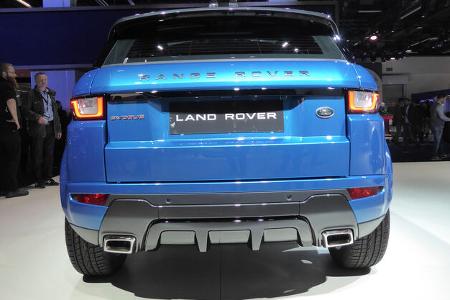Land Rover Evoque - Auspuff - IAA Frankfurt 2017