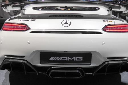 Mercedes AMG GT-R - Auspuff - IAA Frankfurt 2017