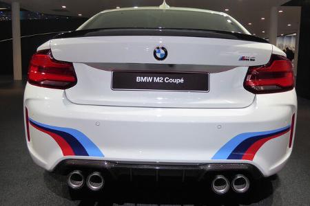 BMW M2 Coupé - Auspuff - IAA Frankfurt 2017
