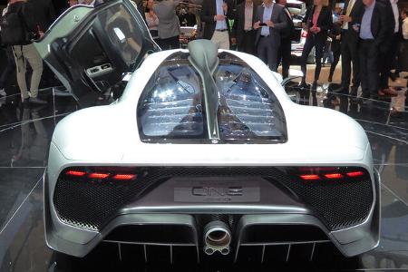 Mercedes AMG Project One - Auspuff - IAA Frankfurt 2017