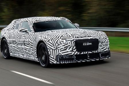 Jaguar Type 00 Erlkönig Tarnung Elektroauto 2025 Jaguar Type 00 Erlkönig Tarnung Elektroauto 2025