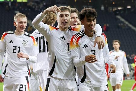 Zwei Blitztore: U21 startet erfolgreich in EM-Vorbereitung Zwei Blitztore: U21 startet erfolgreich in EM-Vorbereitung