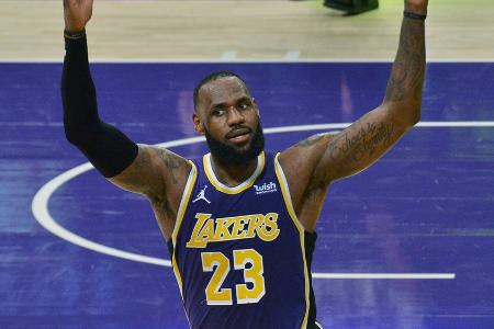 Basketball-Superstar LeBron James denkt laut über die Rente nach Basketball-Superstar LeBron James denkt laut über die Rente nach