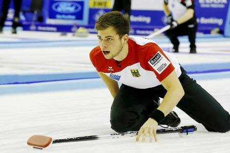 Deutsche Curler gewinnen zweites EM-Spiel Deutsche Curler gewinnen zweites EM-Spiel