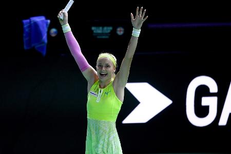 Billie Jean King Cup: Slowakei folgt Italien ins Finale Billie Jean King Cup: Slowakei folgt Italien ins Finale