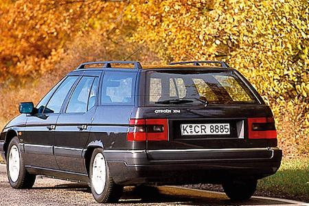 Citroën XM Break, Heckansicht