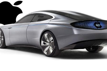 Apple Car Hyundai Symbolbild Prototyp Concept